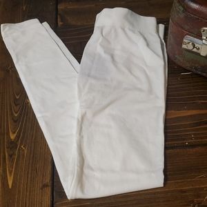 White leggings One Size
